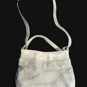 🚨 VINTAGE Esprit Black/Grey Canvas Crossbody Bag. 👜